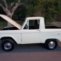 1966 Ford Bronco HalfCab 4X4  Nice Running Project