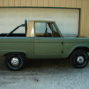 1966 FORD BRONCO NOT A BARN FIND, RUST FREE SURVIVOR HALF CAB EASY UNCUT PROJECT