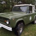 1966 FORD BRONCO U15 HALF CAB CLONE 6 CYLINDER RUNS GREAT 3 ON TREE NO RESERVE