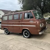 1966 Ford Econoline Van Brown falcon club wagon