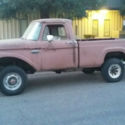 1966 Ford F 100 4X4 running and somewhat drivable project truck for restoration