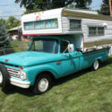 1966 Ford F-100 Camper Special 20,370 miles Riviera Camper Self Contained