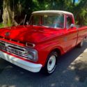 1966 Ford F-100  Custom Cab, 352 V-8 power with 3 speed manual transmission.