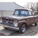 1966 Ford F100  51,467 Miles Brown Pickup 350 Automatic