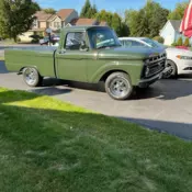 1966 Ford F100 Green