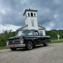 1966 Ford F100 Pickup Black RWD Automatic Custom Cab