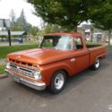 1966 FORD F250 SHORTBED 2WD CUSTOM  AT PB