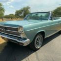 1966 Ford Fairlane XL Convertible 20320 Miles Medium Turquoise Metallic Converti