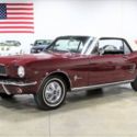 1966 Ford Mustang  16449 Miles Burgundy Convertible 289ci V8 Automatic