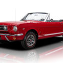 1966 Ford Mustang  1921 Miles Red Convertible 289 V8 3 Speed Automatic