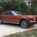 1966 Ford Mustang, 2 Door Coupe, Emberglo, Parchment Interior