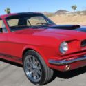 1966 FORD MUSTANG 289 73096 Miles RED BLACK COUPE 289