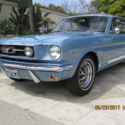 1966 Ford Mustang 289 CID GT Look Automatic Blue Metallic Runs Excellent