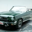 1966 Ford Mustang  289 V8 4 Speed Manual Convertible Dark Green Metallic