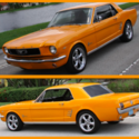 1966 Ford mustang 289 V8 Auto Power Steering with AC that blows cold