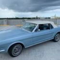 1966 Ford Mustang 2dr Conv 17404 Miles Light Blue  engine Automatic