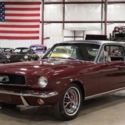 1966 Ford Mustang  9809 Miles Burgundy Coupe 289ci V8 Automatic