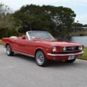 1966 Ford Mustang A Code 289  V8 Upgraded 5-Speed Manual  Power Top 591 Miles Re