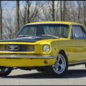 1966 FORD MUSTANG C-CODE 84,229 Miles Yellow  289 V8 Automatic