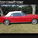 1966 Ford Mustang Convertible 1966 Miles Red  289 Automatic