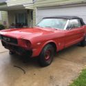 1966 Ford Mustang Convertible 289 3spd Pony Interior