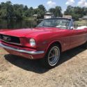 1966 Ford Mustang Convertible 289 V8 Automatic Red / White Fully Restored