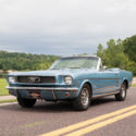 1966 Ford Mustang Convertible, 289 V8, Brittany Blue, Power steering and brakes