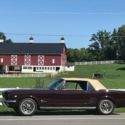 1966 Ford Mustang Convertible 289 Vintage Burgundy with Parchment Pony Interior
