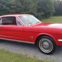 1966 Ford Mustang Convertible Base Model Original 6 Cylinder + Auto Transmission