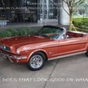 1966 Ford Mustang Convertible - Emberglo With Pony Interior Loaded with Options