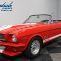 1966 Ford Mustang Convertible Resto-Mod 15064 Miles Red Convertible 302 V8 5 Spe
