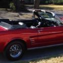 1966 Ford Mustang Convertible RestoMod Automatic Transmission Candy Apple Red