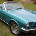1966 Ford Mustang Convertible - Tahoe Turquoise - Low Miles!