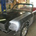 1966 Ford Mustang Convertible V8 289 AT Project Car GT car with Pony interior.