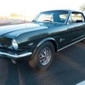 1966 Ford Mustang Coupe 289 V/8 3 Spd Super Sharp Driver Rare Ivy Green