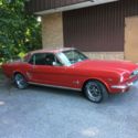 1966 Ford Mustang Coupe 289 V8 - A Code Air Conditioning Style Wheels