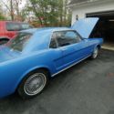 1966 Ford Mustang Coupe Black RWD Automatic Standard