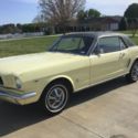 1966 Ford Mustang Coupe Factory AC and Bench Seat