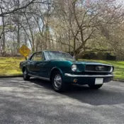 1966 Ford Mustang Coupe Green