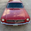 1966 Ford Mustang Coupe Red Power Steering, Center Console AM/FM Radio