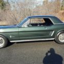 1966 Ford Mustang coupe V8 auto Bullet green