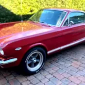 1966 Ford Mustang Fastback, real &#034;09&#034; Code Fastback, 289-V8, 4 Speed!