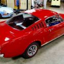 1966 FORD MUSTANG FASTBACK  ROTISSERIE RESTORATION BEST OF THE BEST 66 RED
