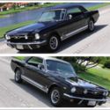 1966 Ford Mustang GT 289 Motor with 4 speed Transmission Triple Black