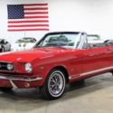 1966 Ford Mustang GT 71349 Miles Red Convertible 289ci V8 C4 Automatic