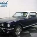 1966 Ford Mustang GT 71478 Miles Nightmist Blue Coupe 289 V8 3 Speed Automatic