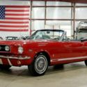 1966 Ford Mustang GT Convertible 16266 Miles Candy Apple Red Convertible 289ci V