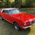 1966 FORD MUSTANG GT CONVERTIBLE, 289 cu in, AUTOMATIC, A CODE