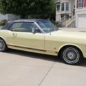 1966 FORD MUSTANG GT CONVERTIBLE PALE YELLOW EXCELLENT CONDITION