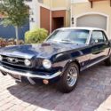 1966 Ford Mustang GT Coupe Nightmist Blue Pony Interior